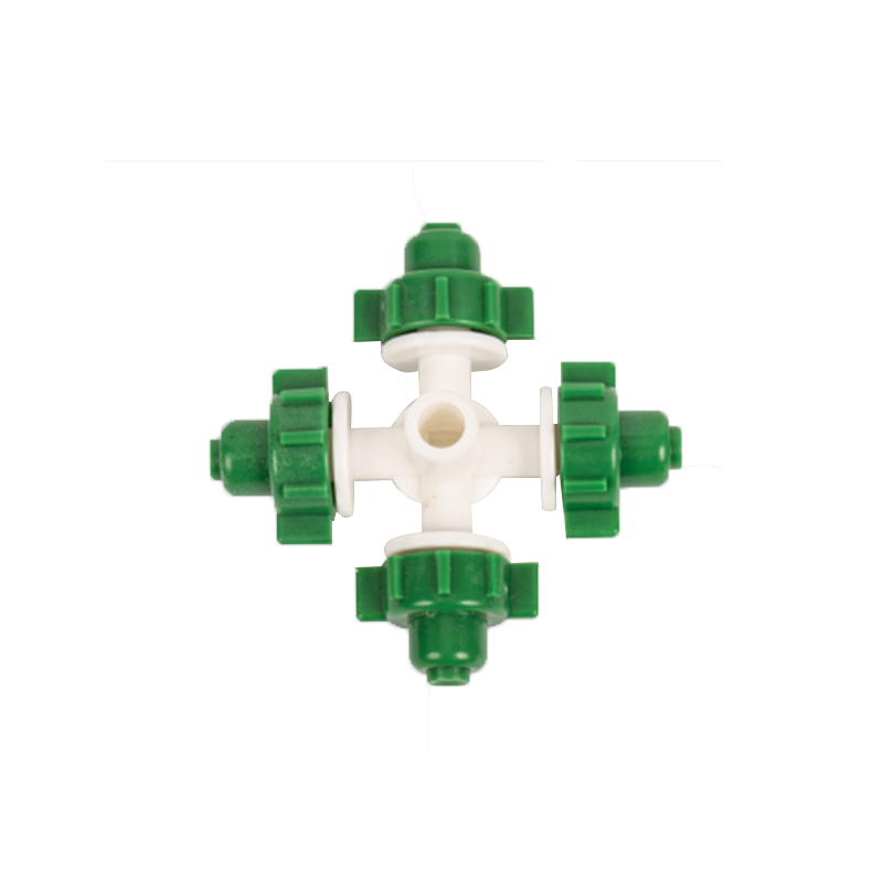 YR9822A 4-cestná mikrorozprašovacia postrekovacia hlava